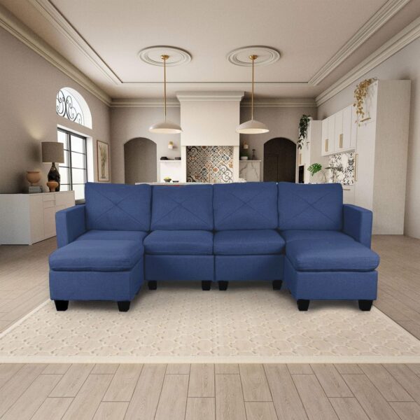Modular Sofa Set Navy
