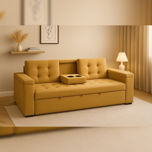 Olympia Sofa Bed Brown