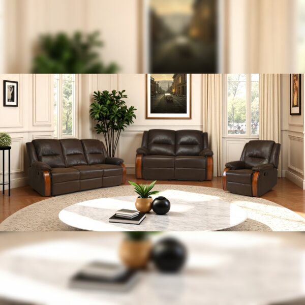 CIC Rusty 3-Seater Reclining Sofa