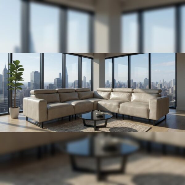 Hanna Corner Sofa Grey