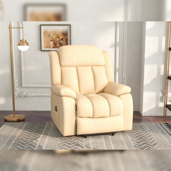 Romo Massage Recliner Beige