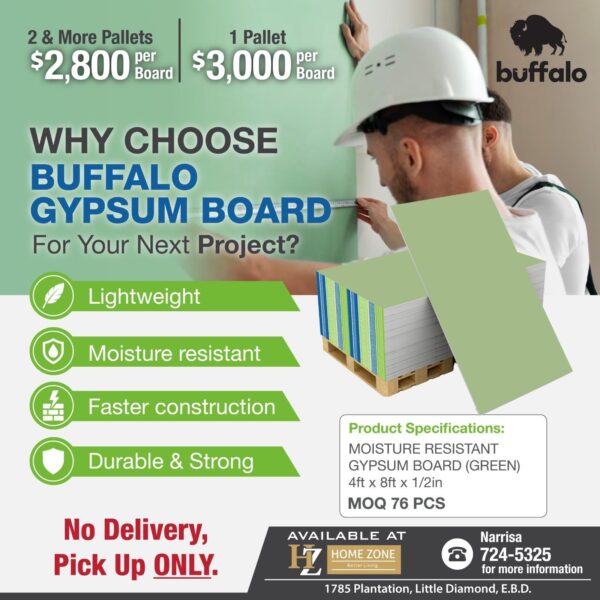 Buffalo Gypsum Board