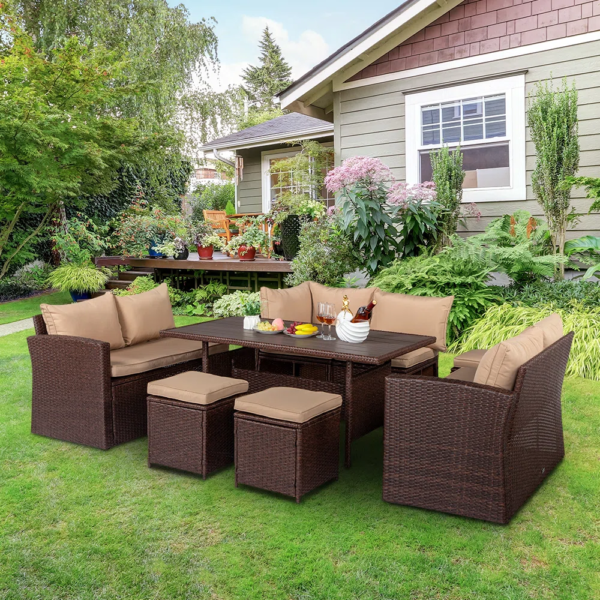 Allye 8 Piece Outdoor Set
