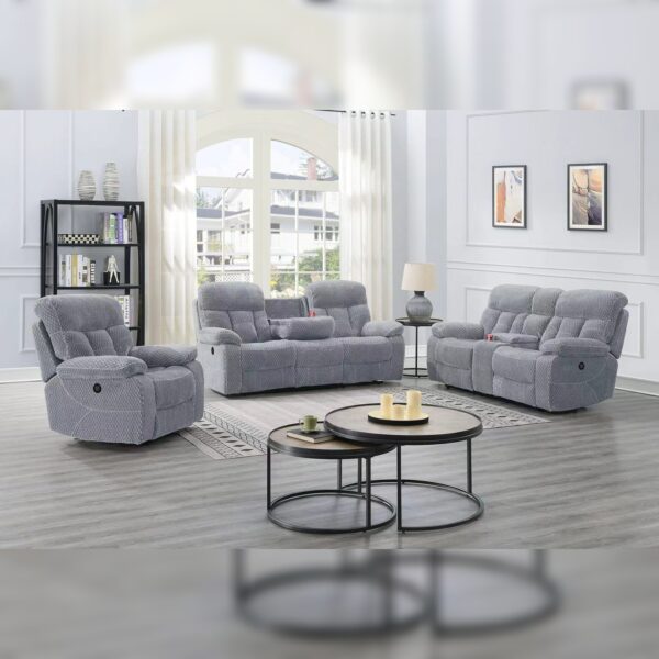 Bravo 1-2-3 Manual Recliner Set