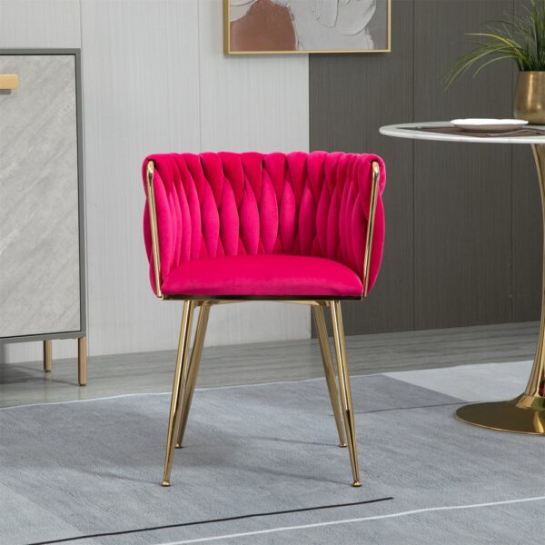 Velvet Dining Chair Rose