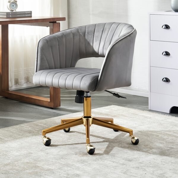 Swivel Armchair Grey