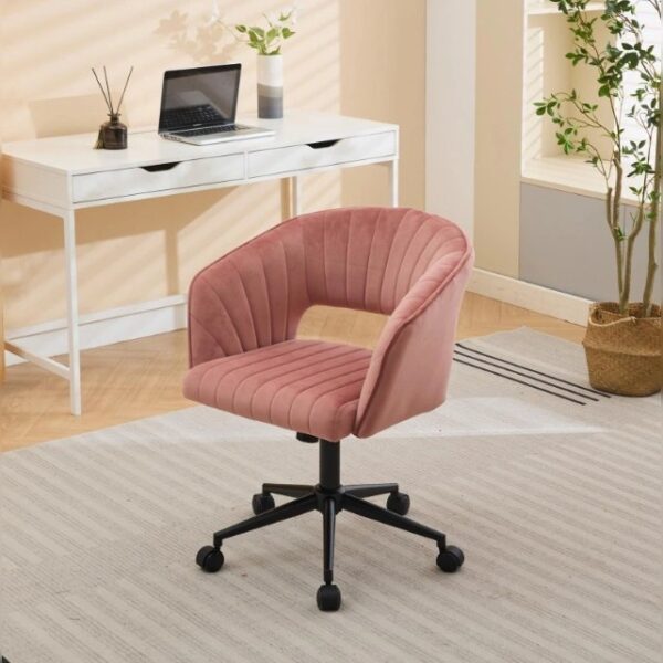Swivel Armchair Rose