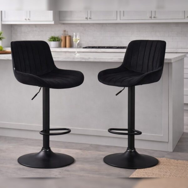 CorLiving Velvet Stool