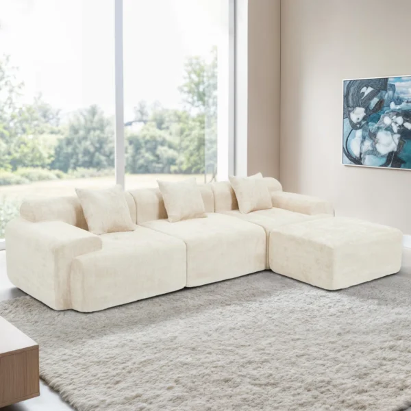 Cloudelle Modular Sectional Sofa Beige