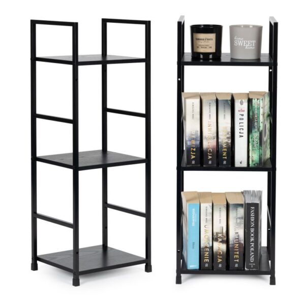 Three tier Black Display Shelf