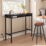 Bar Table 39.4" BLACK