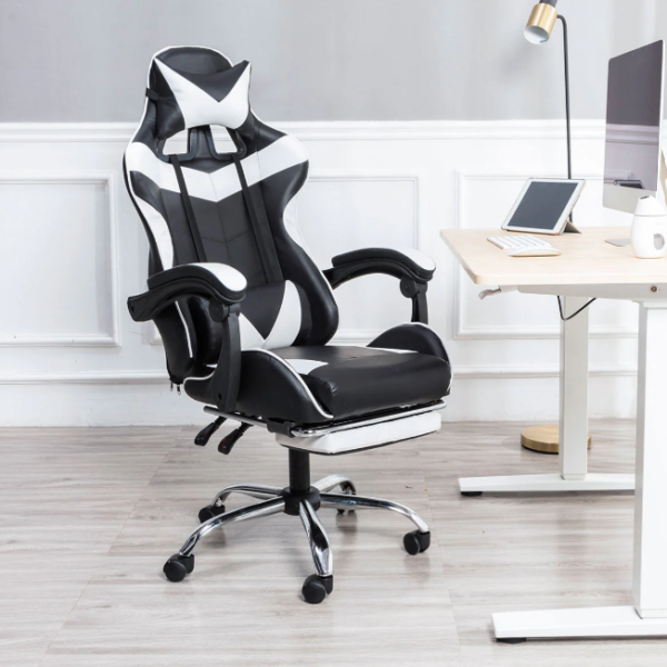 Cueva Gaming Chair BLACK & WHITE