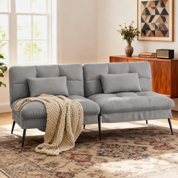 Futon Sofa Bed GREY