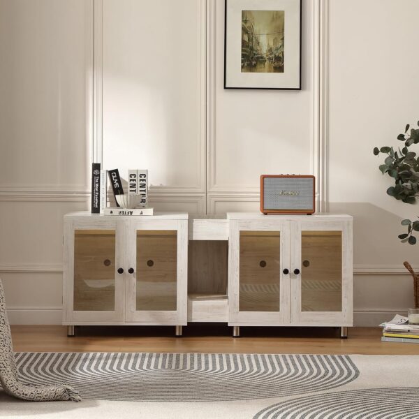 Pet house tv stand storage cabinet