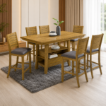 Mindy Counter Dining Set 6 Seater
