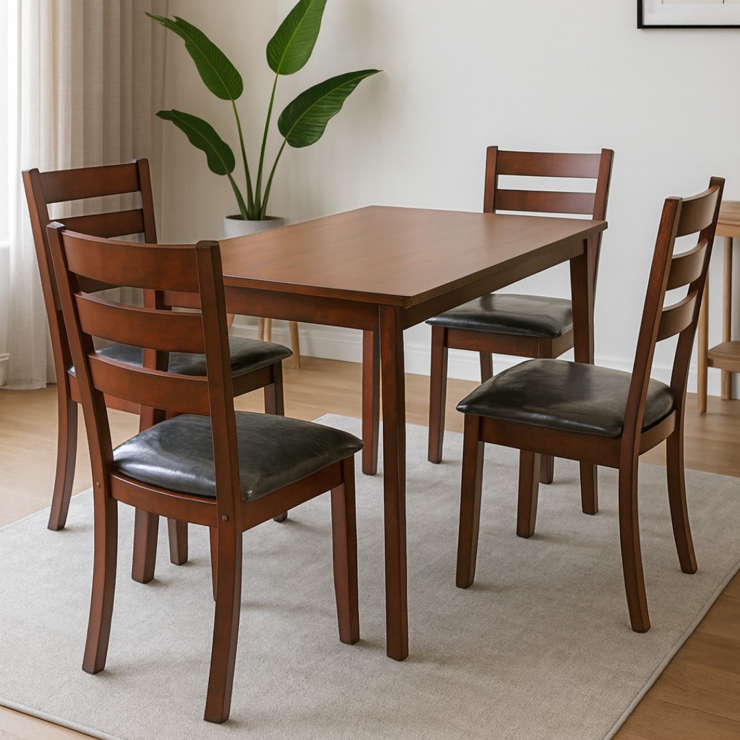 16566862-4a34-4116-9710-f5a3ab2a08e7 Renton Dining Set CHERRY - Image 1