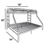Dorel Bunk Bed GREY - Image 3