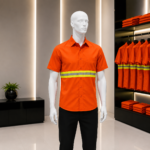 Premium Reflective Work Shirt (Orange)