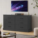 Drawer Cabinet 2 x 3 Black - Image 2