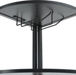 5 Tier Corner Shelf Black - Image 3