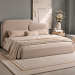 Elizabeth Upholstery Covered Bed Frame KING
