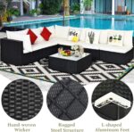 Bump 7pc Outdoor Set GREY+BEIGE - Image 7