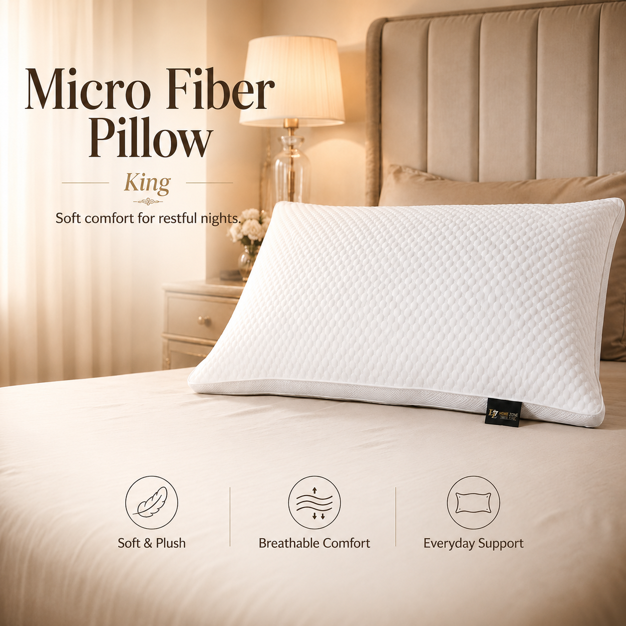 Micro Fiber Pillow King