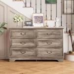 Comoda 6 Drawer GREY