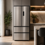 Chel HZ-485WE 439L French Door Stainless Refrigerator