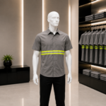 Premium Reflective Work Shirt (Grey)