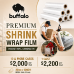 Buffalo Premium Shrink Wrap Film- Industrial Strength