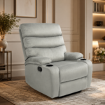 Calisa Recliner Chair LIGHT GREY - Image 2
