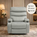 Calisa Recliner Chair LIGHT GREY