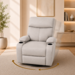 Calisa Recliner Chair LIGHT GREY - Image 4
