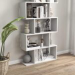 5 Tier Book Case WHITE - Image 2