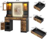 Nyleen Vanity RUSTIC BROWN - Image 3
