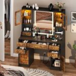 Nyleen Vanity RUSTIC BROWN - Image 2