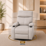 Calisa Recliner Chair LIGHT GREY - Image 3