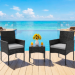 Patio 3PC Bar Set with Tent + FREE Arlend 3pc outdoor set - Image 5