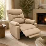 Jocis Push Back Recliner Chair BROWN - Image 2