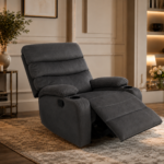 Calisa Recliner Chair DARK GREY - Image 3