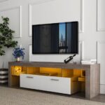 Torrey TV Stand BROWN - Image 2