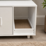 Cat Cabinet WHITE 02 - Image 2