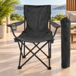 Folding Camping Chair BLACK