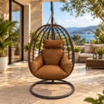 Patio Hanging Basket BROWN + BROWN