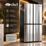 Chel French Door Stainless Steel Refrigerator