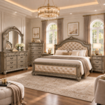Gold Mileyna Bedroom Set KING