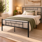 Double Metal Bed Frame BLACK