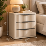 Versatile Night Stand Oak (PAIR) - Image 3