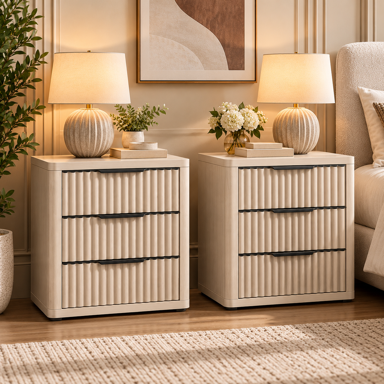 5b7366d1-6376-430f-8c42-121f243c3d88 Versatile Night Stand Oak (PAIR) - Image 1